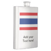 Thailand-Flagge Flachmann (Rechts)