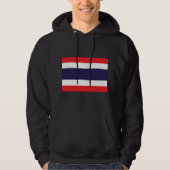 Thailand-Flagge Hoodie (Vorderseite)