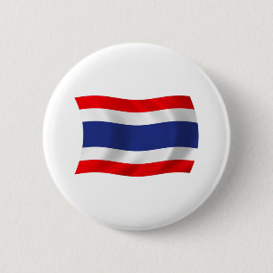 Thailand-Flagge-Knopf Button