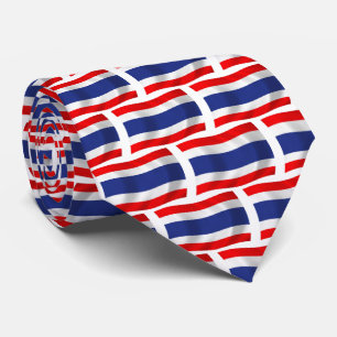 Thailand-Flagge Krawatte