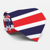 Thailand-Flagge Krawatte (Gerollt)