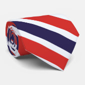 Thailand-Flagge Krawatte (Gerollt)