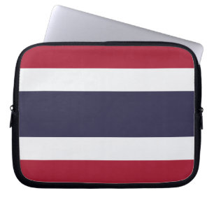 Thailand-Flagge Laptop-Hülle Laptopschutzhülle