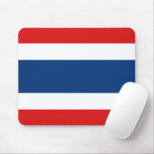 Thailand-Flagge Mousepad (Mit Mouse)
