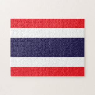 Thailand - Flagge - Puzzle
