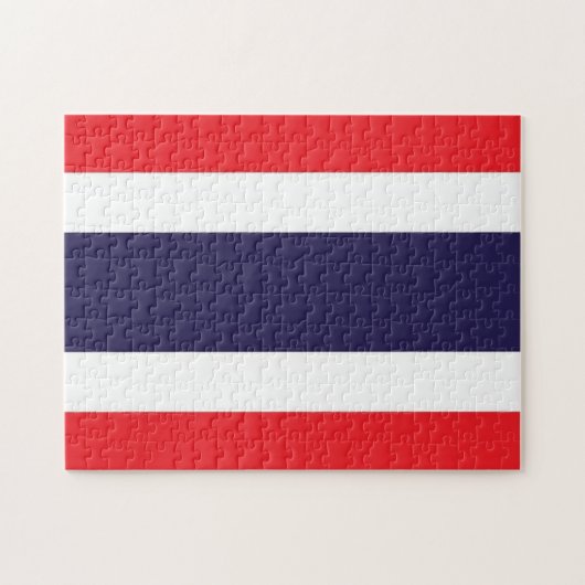 Thailand - Flagge - Puzzle (Horizontal)
