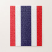 Thailand - Flagge - Puzzle (Vertikal)