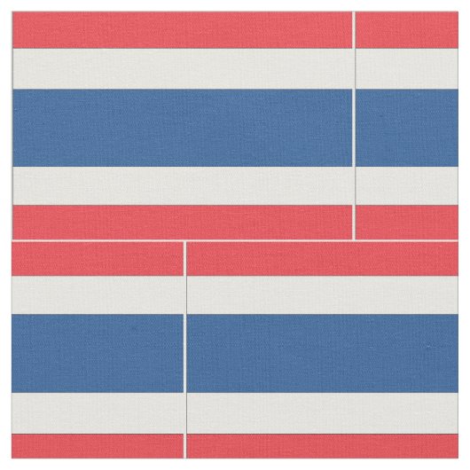 Thailand-Flagge Stoff (Nahaufnahme)