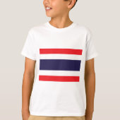 Thailand-Flagge T-Shirt (Vorderseite)