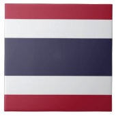 Thailand-Flaggen-Kachel Fliese (Vorderseite)