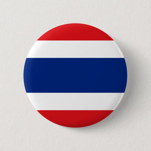 Thailand-Flaggen-Knopf Button (Vorderseite)