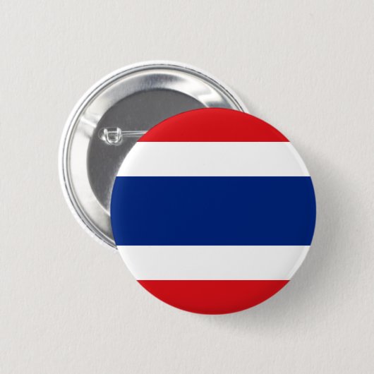Thailand-Flaggen-Knopf Button (Vorne & Hinten)