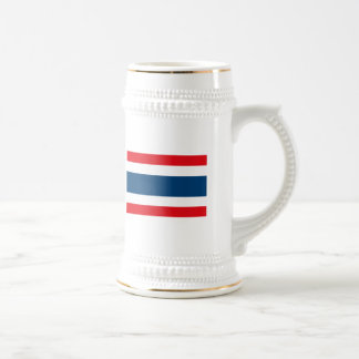 Thailand-Flaggen-Tasse Bierglas