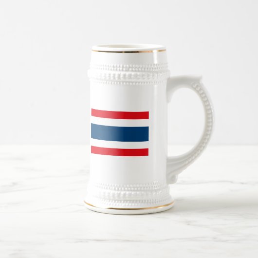 Thailand-Flaggen-Tasse Bierglas (Rechts)