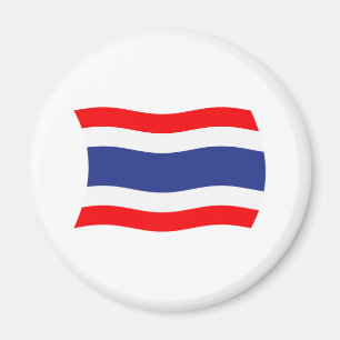 Thailand-Flaggenmagnet Magnet
