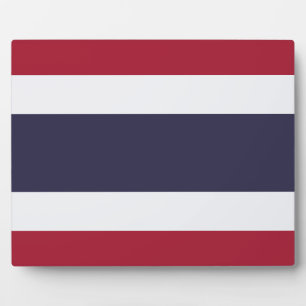 Thailand-Flaggenplakette Fotoplatte