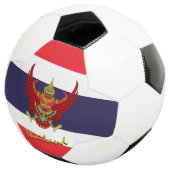 Thailand Football & Thai Flag / Sport Fußball (Dreiviertel)