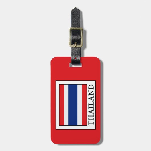 Thailand Gepäckanhänger (Vorderseite vertikal)