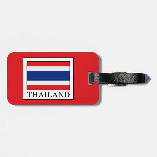 Thailand Gepäckanhänger (Rückseite horizontal)
