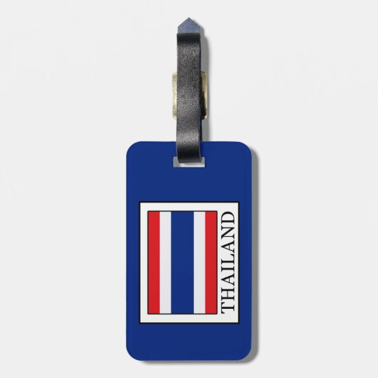 Thailand Gepäckanhänger (Rückseite vertikal)