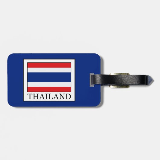 Thailand Gepäckanhänger (Rückseite horizontal)