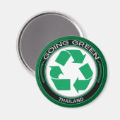 Thailand gerecycelt magnet (Vorderseite/Rückseite)