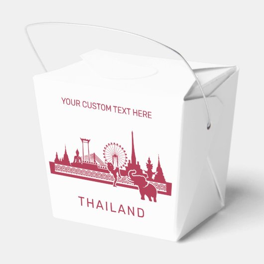 Thailand Geschenkschachtel (Rückseite)