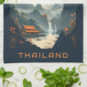 Thailand Geschirrtuch (Gefaltet)