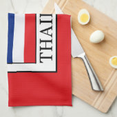 Thailand Geschirrtuch (Viertel Falte)