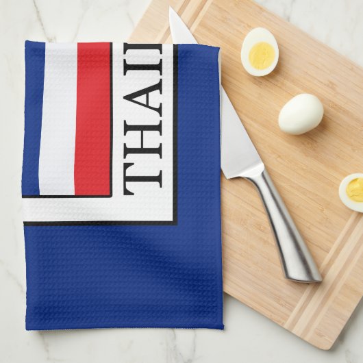 Thailand Geschirrtuch (Viertel Falte)