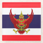 Thailand Glasuntersetzer (Vorderseite)