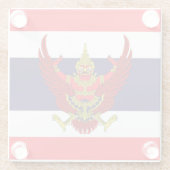 Thailand Glasuntersetzer (Rückseite)