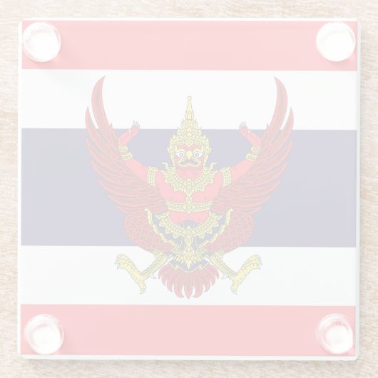 Thailand Glasuntersetzer (Rückseite)