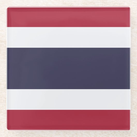Thailand Glasuntersetzer (Vorderseite)