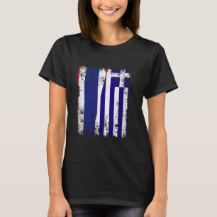 Thailand Griechenland Halbfahne Thailändische Flag T-Shirt