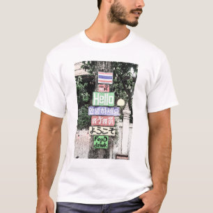 Thailand-Hallo-Schilder Reise T-Shirt