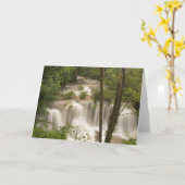 Thailand, Huai Mae Khamin Wasserfall Karte (Gelbe Blume)