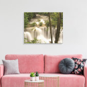 Thailand, Huai Mae Khamin Wasserfall Leinwanddruck (Insitu (Wohnzimmer))