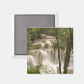 Thailand, Huai Mae Khamin Wasserfall Magnet (Vorderseite/Rückseite)