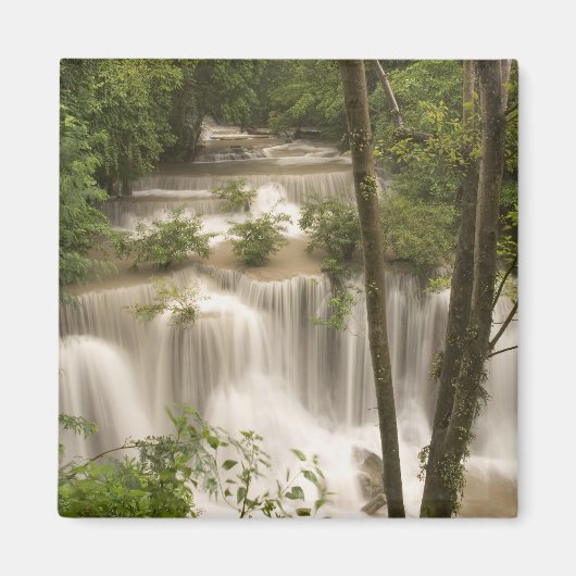 Thailand, Huai Mae Khamin Wasserfall Magnet (Vorne)