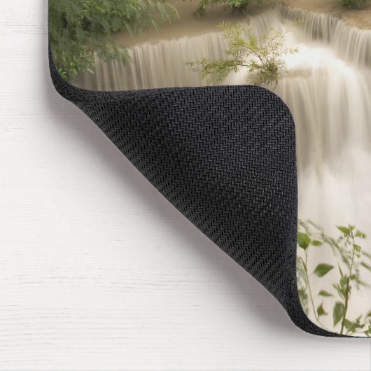 Thailand, Huai Mae Khamin Wasserfall Mousepad (Ecke)
