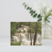 Thailand, Huai Mae Khamin Wasserfall Postkarte (Stehend Vorderseite)