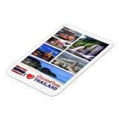 Thailand - I Liebe - Magnet (Linke Seite)
