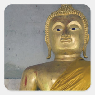 Thailand, Insel Ko Samui alias Koh Samui). Quadratischer Aufkleber