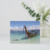 Thailand Insel mit Liebe... Postkarte (Stehend Vorderseite)