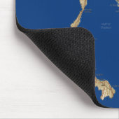 Thailand-Karte Mousepad (Ecke)
