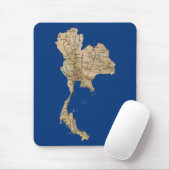 Thailand-Karte Mousepad (Mit Mouse)