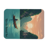 Thailand Khao Sok National Park Travel Magnet (Horizontal)