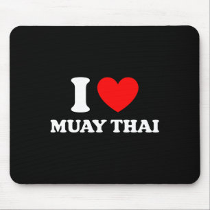Thailand Kickboxen Ich Liebe Muay Thai Ich Liebe M Mousepad
