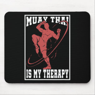 Thailand Kickboxen Kampfsport Kämpfer Geschenk Mua Mousepad